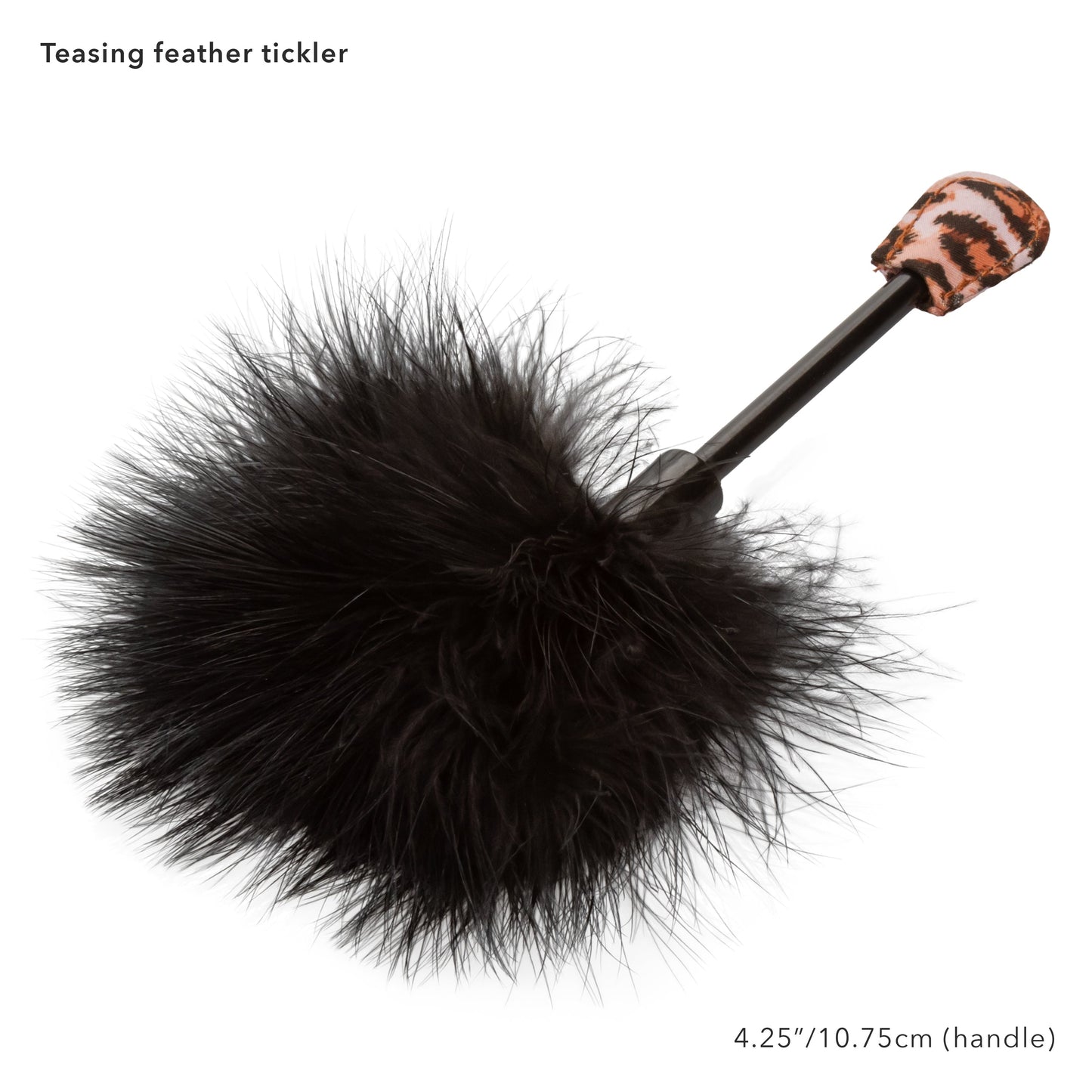 Unleashed Adventure Set 7-Piece Animal Print Faux Leather BDSM Kit with Travel Case