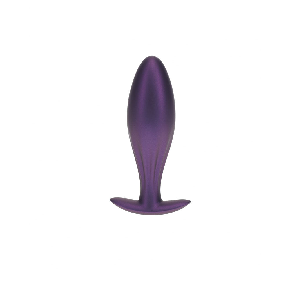 Ouch Oval Metallic – Silicone Large Butt Plug