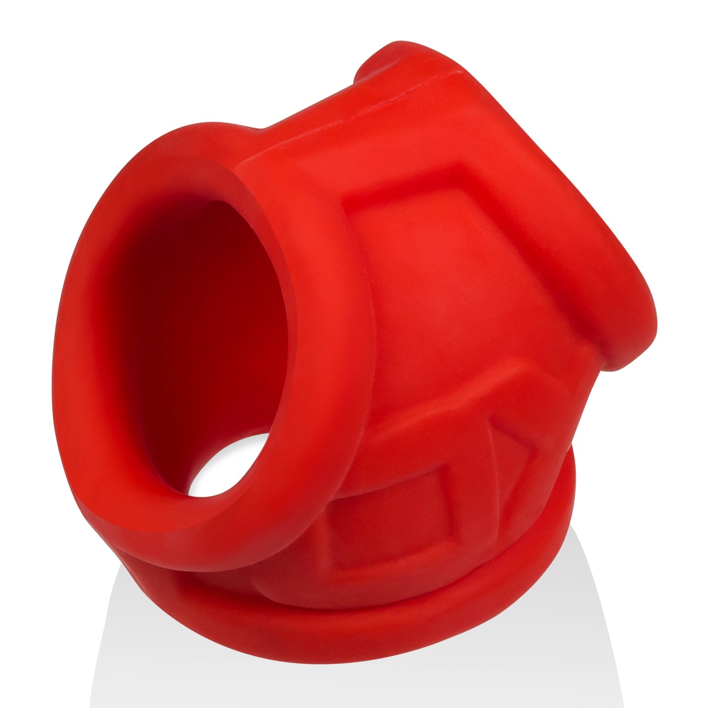 OxBalls Oxsling (Red Ice) Silicone Power Sling – Durable Silicone Cock Sling