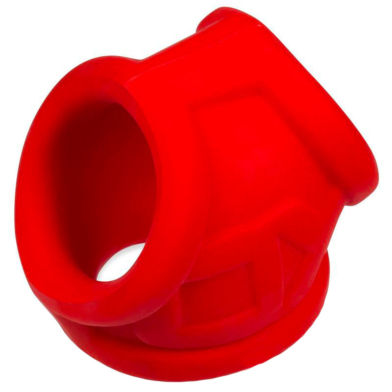 OxBalls Oxsling (Red Ice) Silicone Power Sling – Durable Silicone Cock Sling