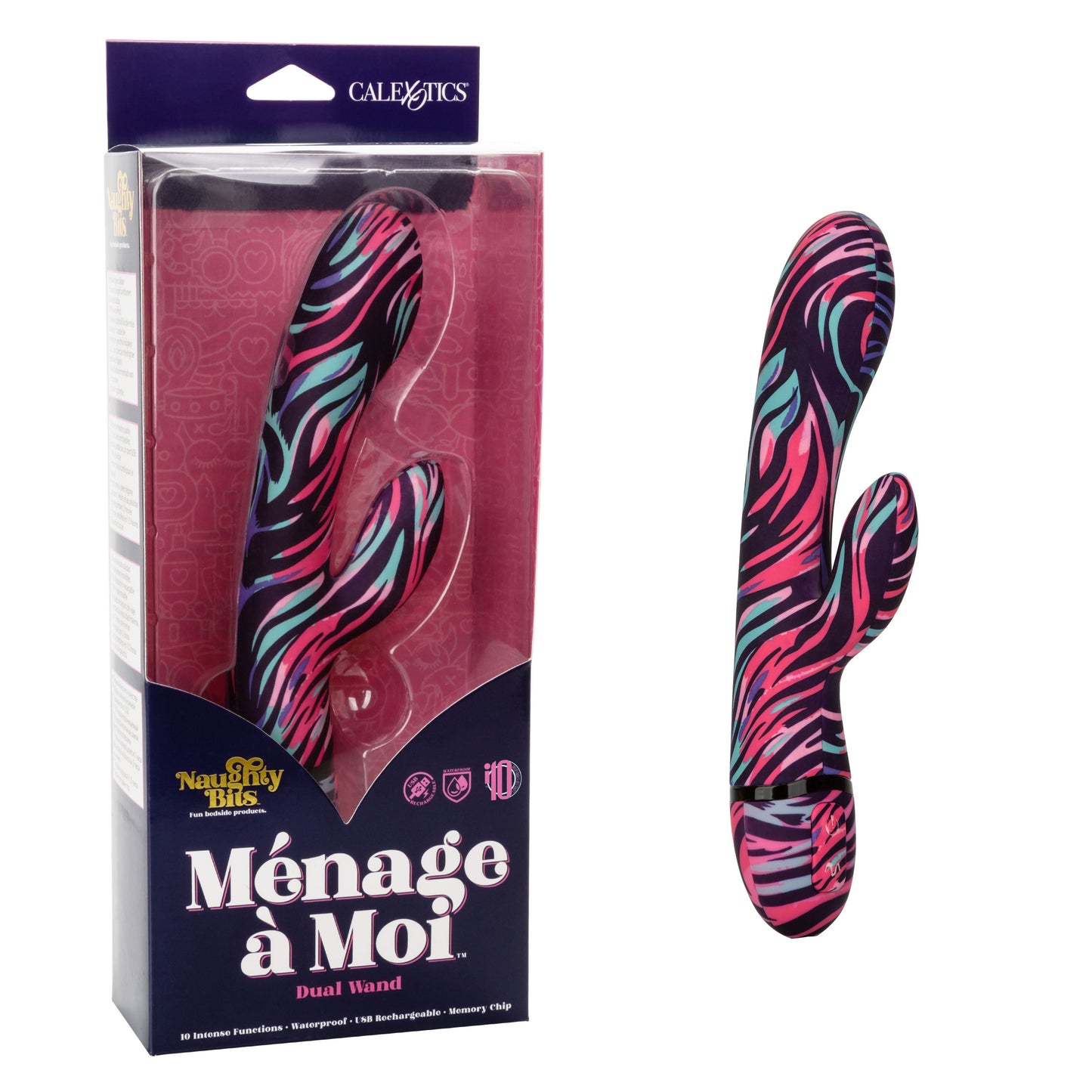 Naughty Bits Menage A Moi Dual Wand Vibrator – Dual Wand Vibrator