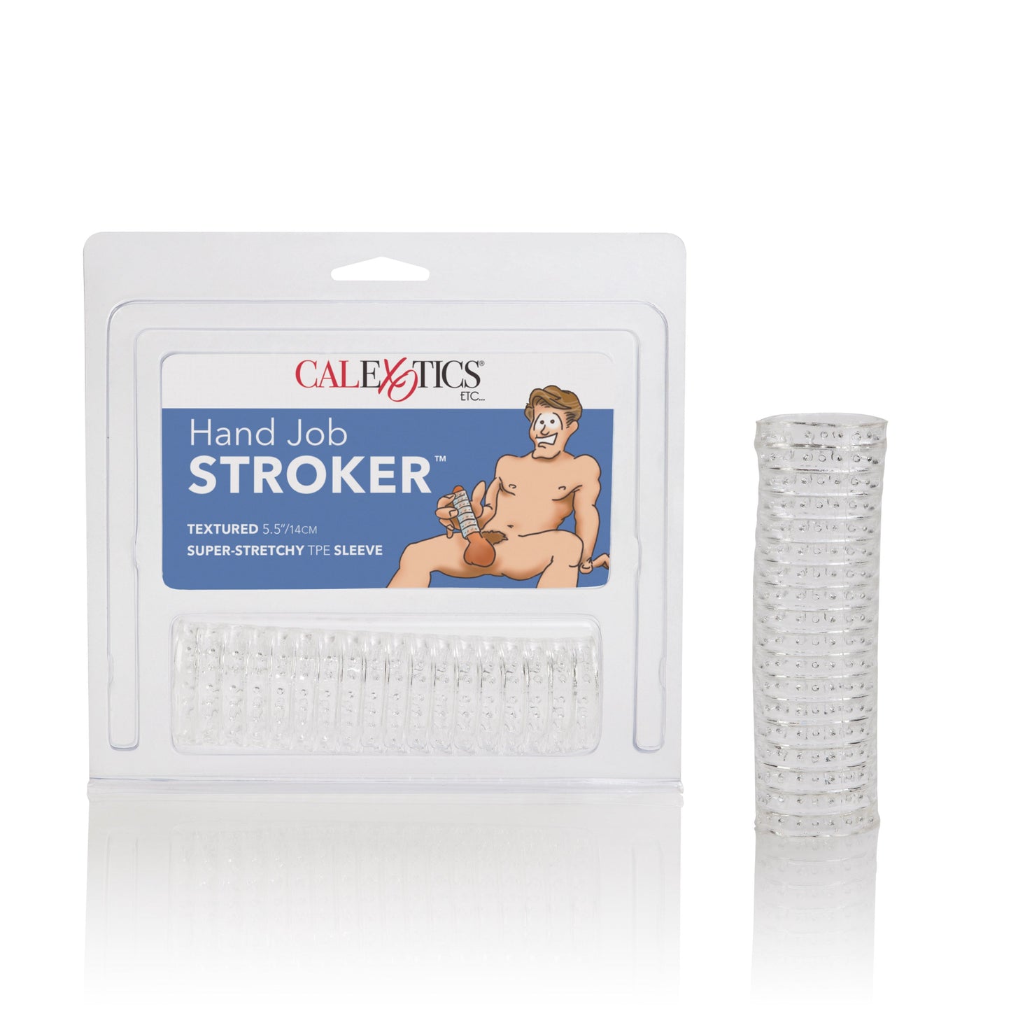 Hand Job Stroker Masturbation Sleeve 5.5 Inch Textured Toy