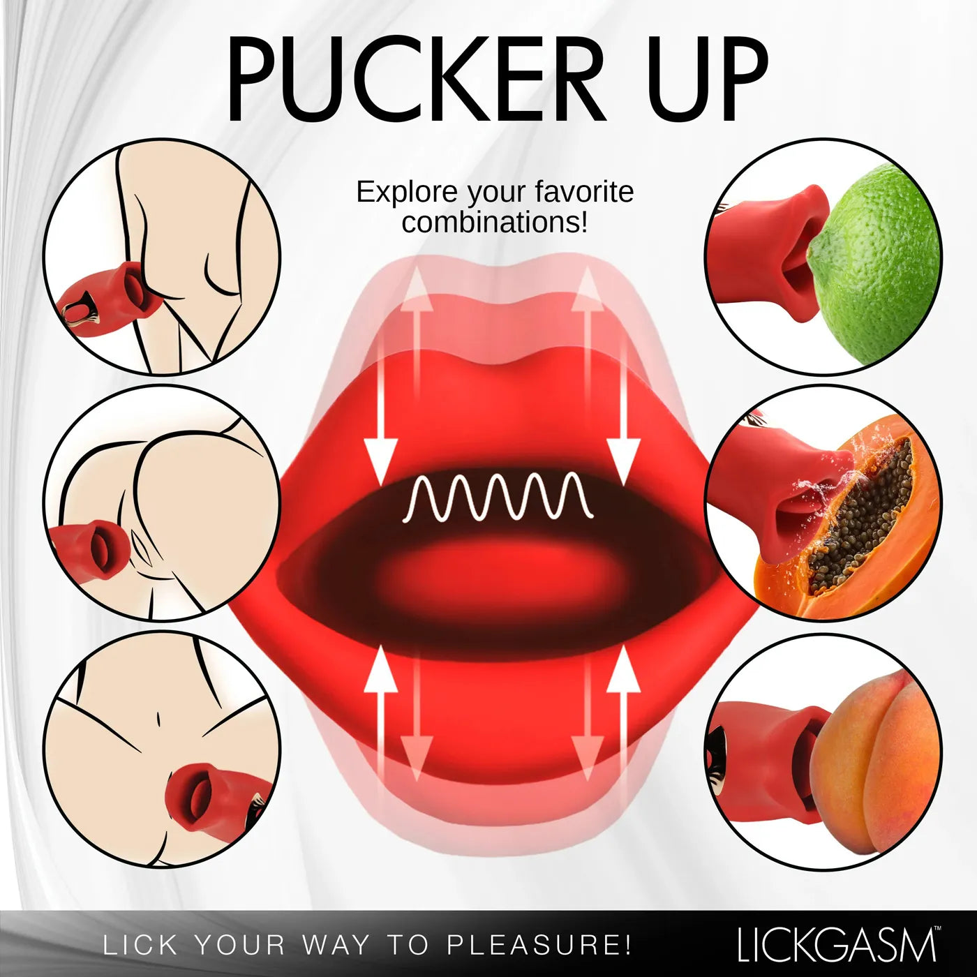 Lickgasm Kiss and Tell Mini – Vibrating Clitoral Stimulator