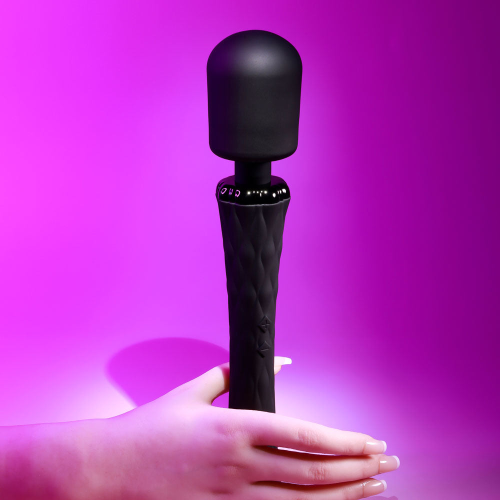 Playboy Pleasure ROYAL Velvet Silicone Wand Vibrator