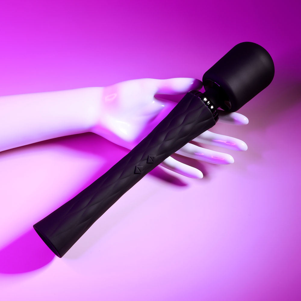 Playboy Pleasure ROYAL Velvet Silicone Wand Vibrator