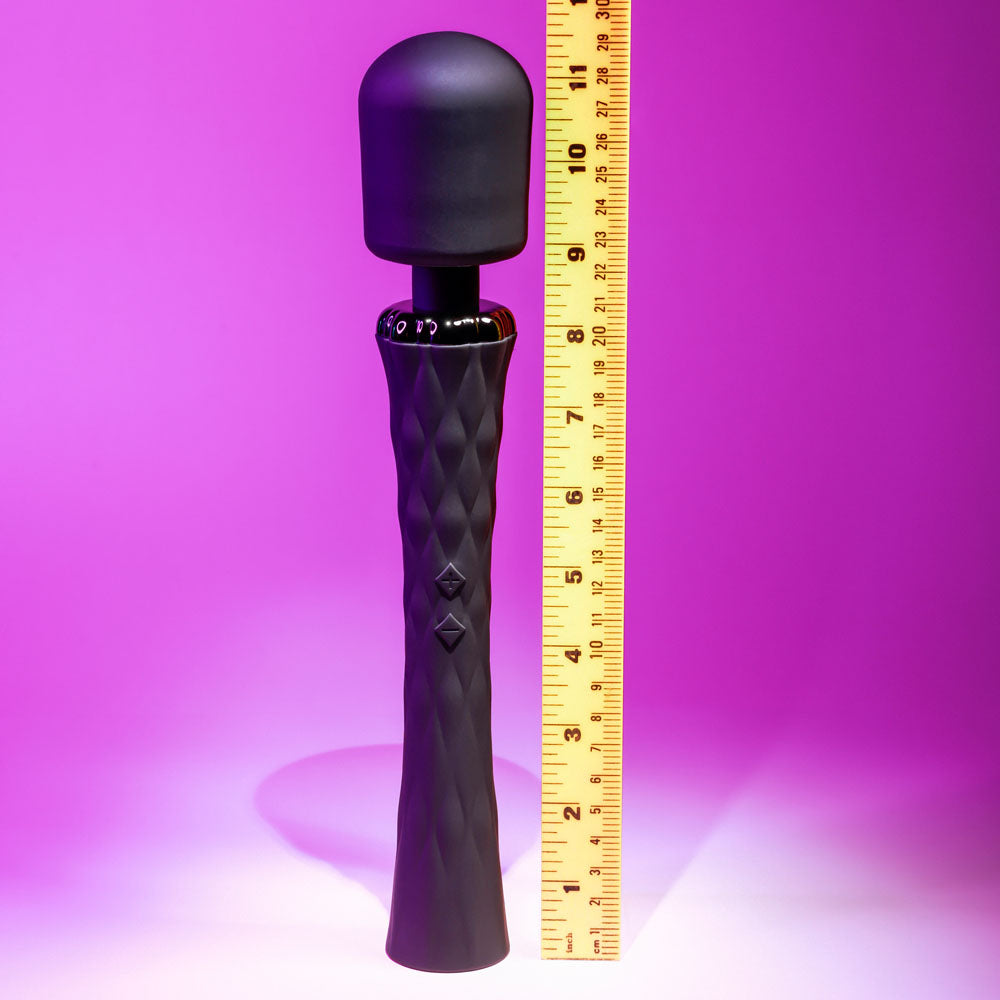 Playboy Pleasure ROYAL Velvet Silicone Wand Vibrator