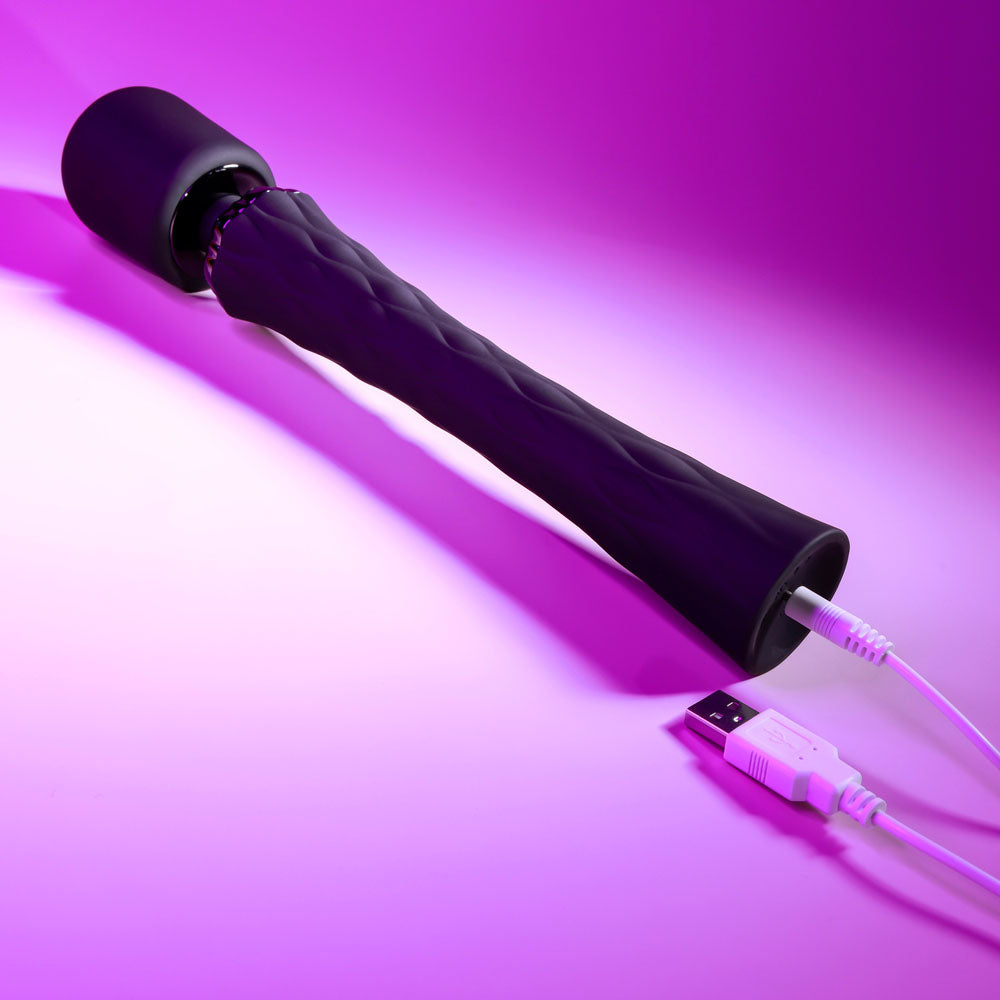 Playboy Pleasure ROYAL Velvet Silicone Wand Vibrator