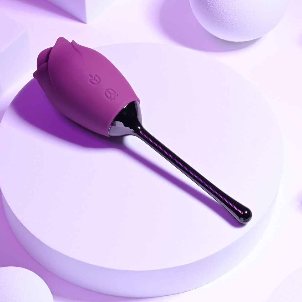 Playboy Pleasure PETAL Vibrator with Tongue-Flicking Head