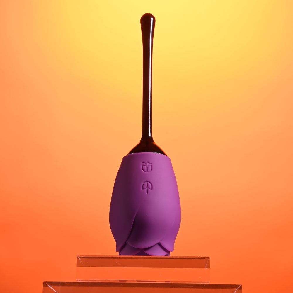 Playboy Pleasure PETAL Vibrator with Tongue-Flicking Head