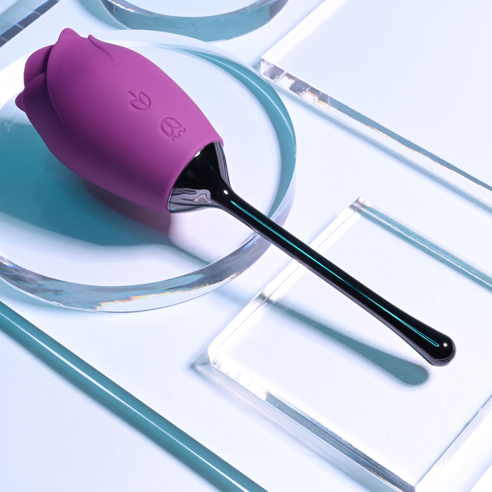 Playboy Pleasure PETAL Vibrator with Tongue-Flicking Head