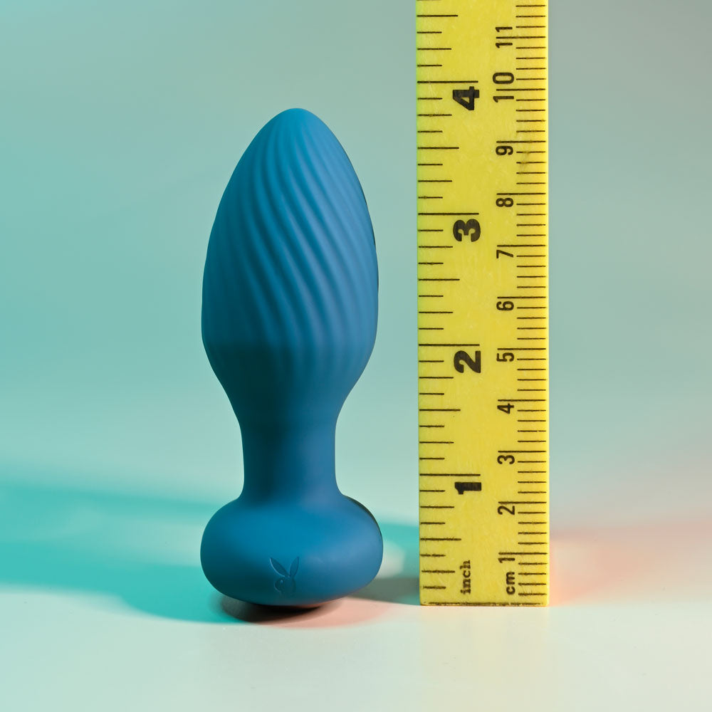 Playboy Pleasure SPINNING TAIL TEASER Remote Butt Plug