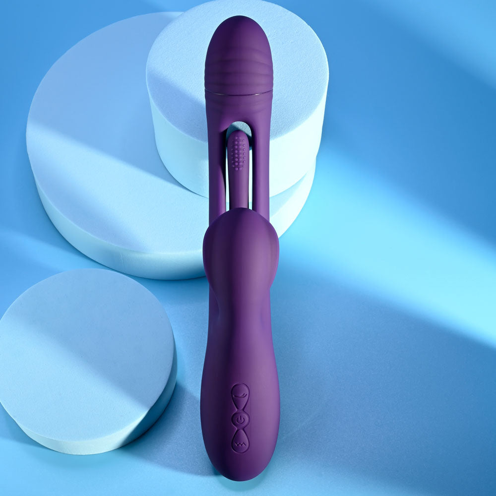 Playboy Pleasure THE THRILL Rabbit Vibrator with 7 Speeds