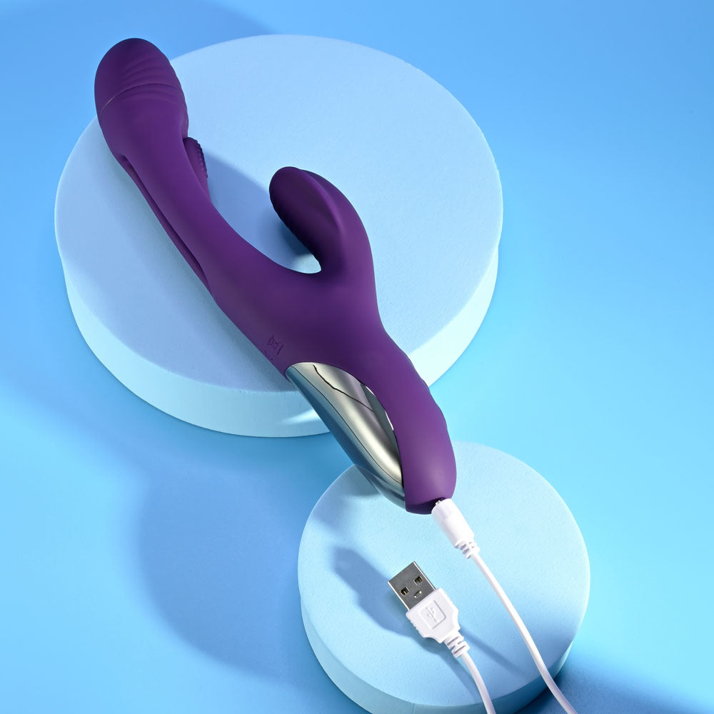 Playboy Pleasure THE THRILL Rabbit Vibrator with 7 Speeds