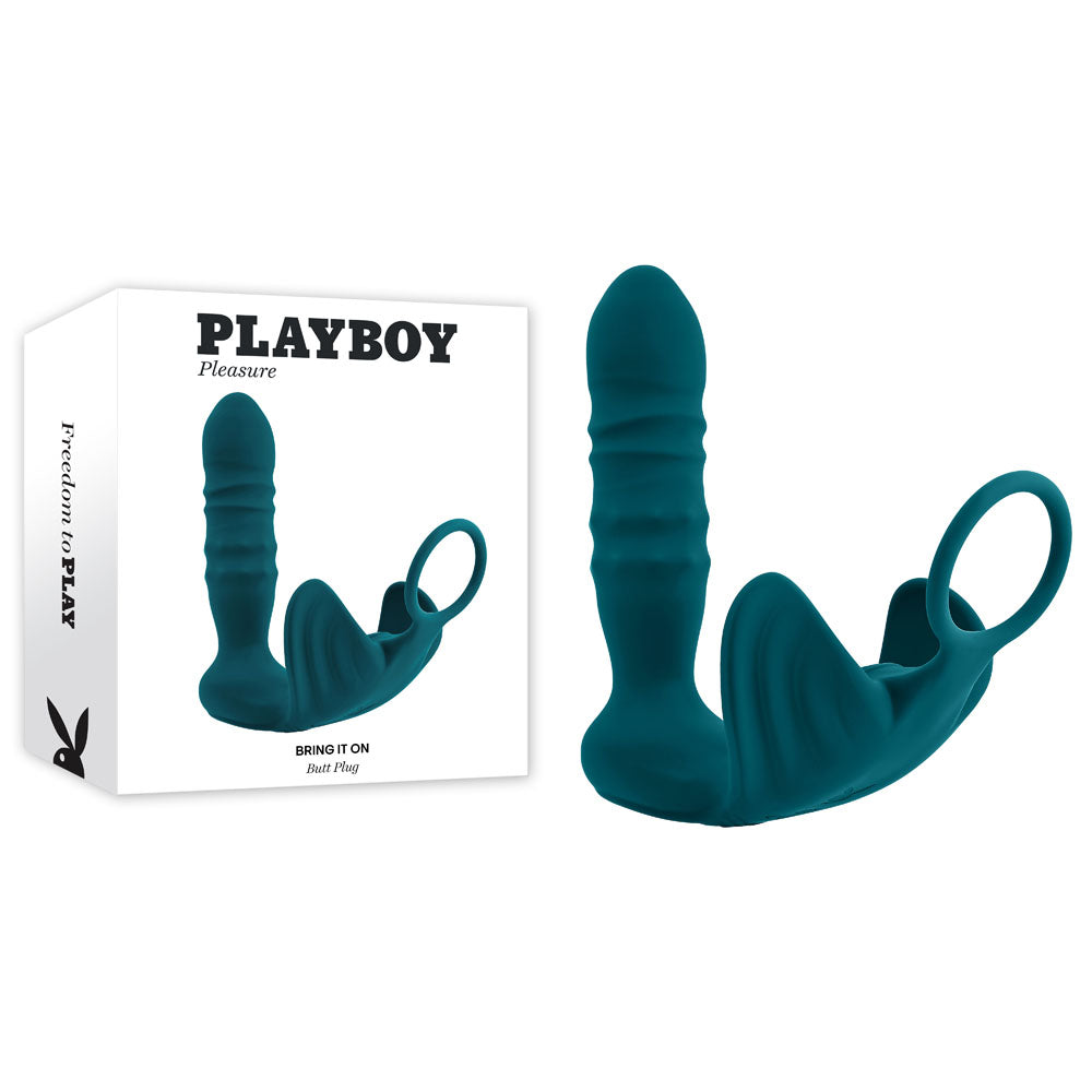 Playboy Pleasure BRING IT ON Vibrating Butt Plug 15.4cm