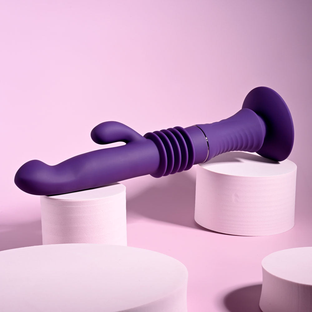 Playboy Pleasure Hoppy Ending – USB Rechargeable 29.2 cm Rabbit Vibrator