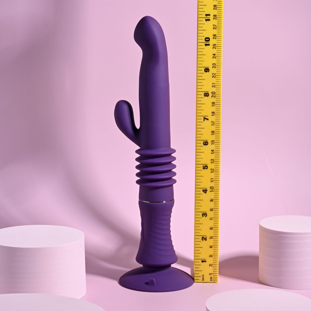 Playboy Pleasure Hoppy Ending – USB Rechargeable 29.2 cm Rabbit Vibrator