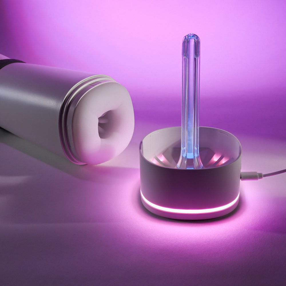 Playboy Pleasure Twist and Stroke Vibrating Stroker with Heating Function