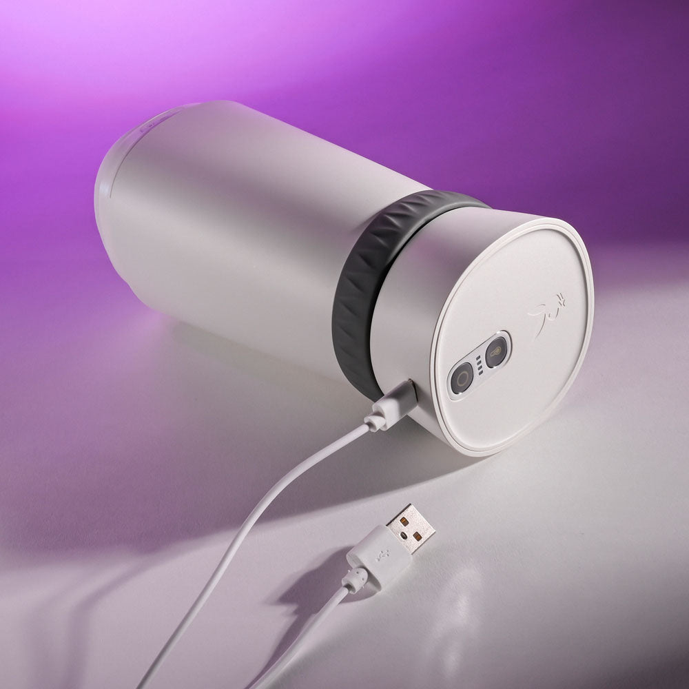 Playboy Pleasure Twist and Stroke Vibrating Stroker with Heating Function