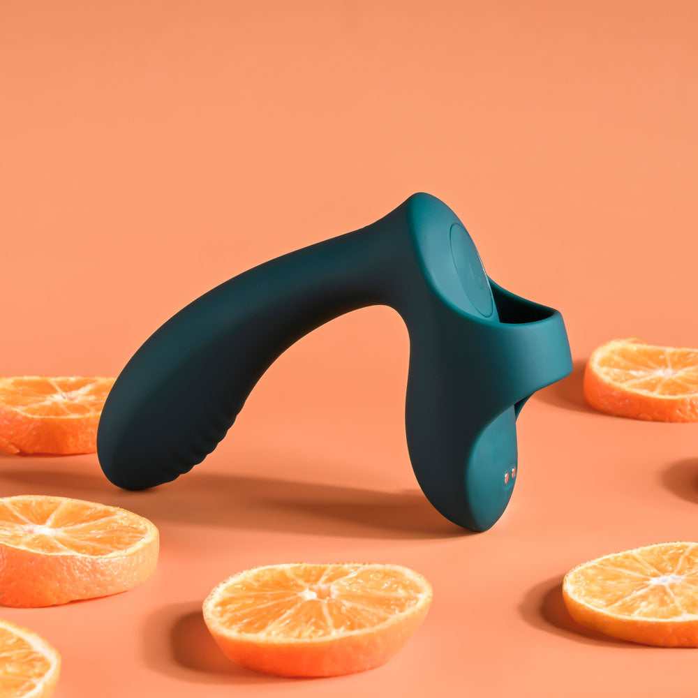 Playboy Pleasure Wrapped Around Your Finger Multi Play Finger Vibrator
