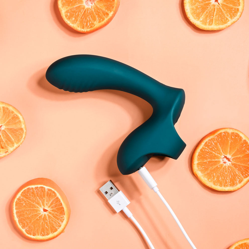 Playboy Pleasure Wrapped Around Your Finger Multi Play Finger Vibrator