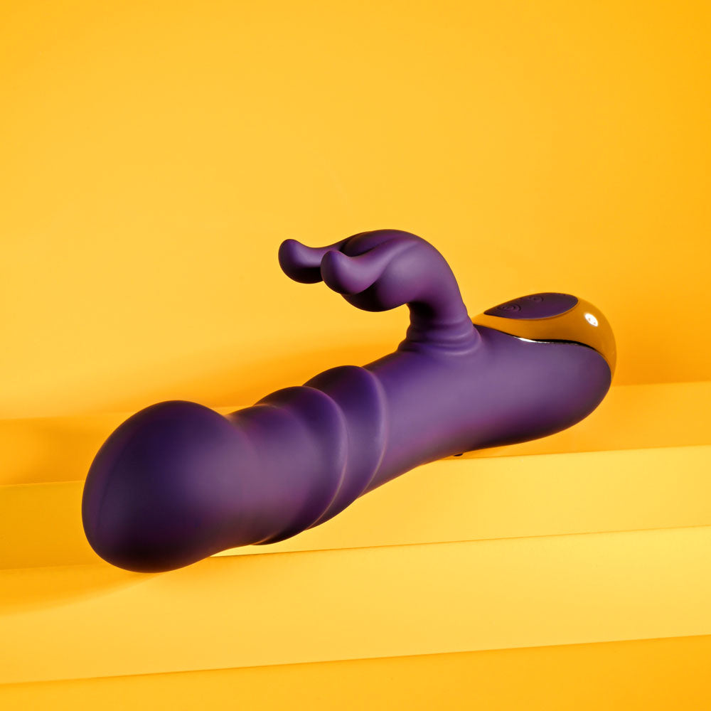 Playboy Pleasure Bunny Punch 24.4 cm Twirling Rabbit Vibrator