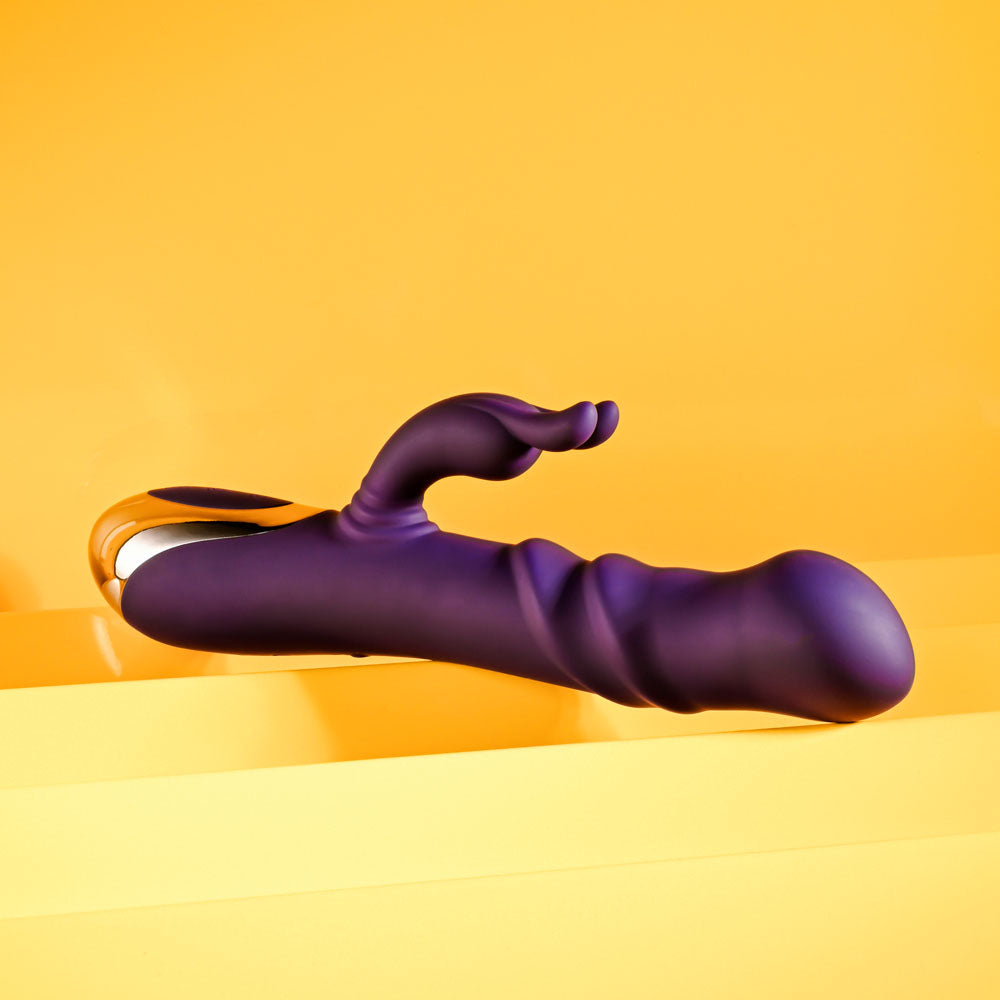 Playboy Pleasure Bunny Punch 24.4 cm Twirling Rabbit Vibrator