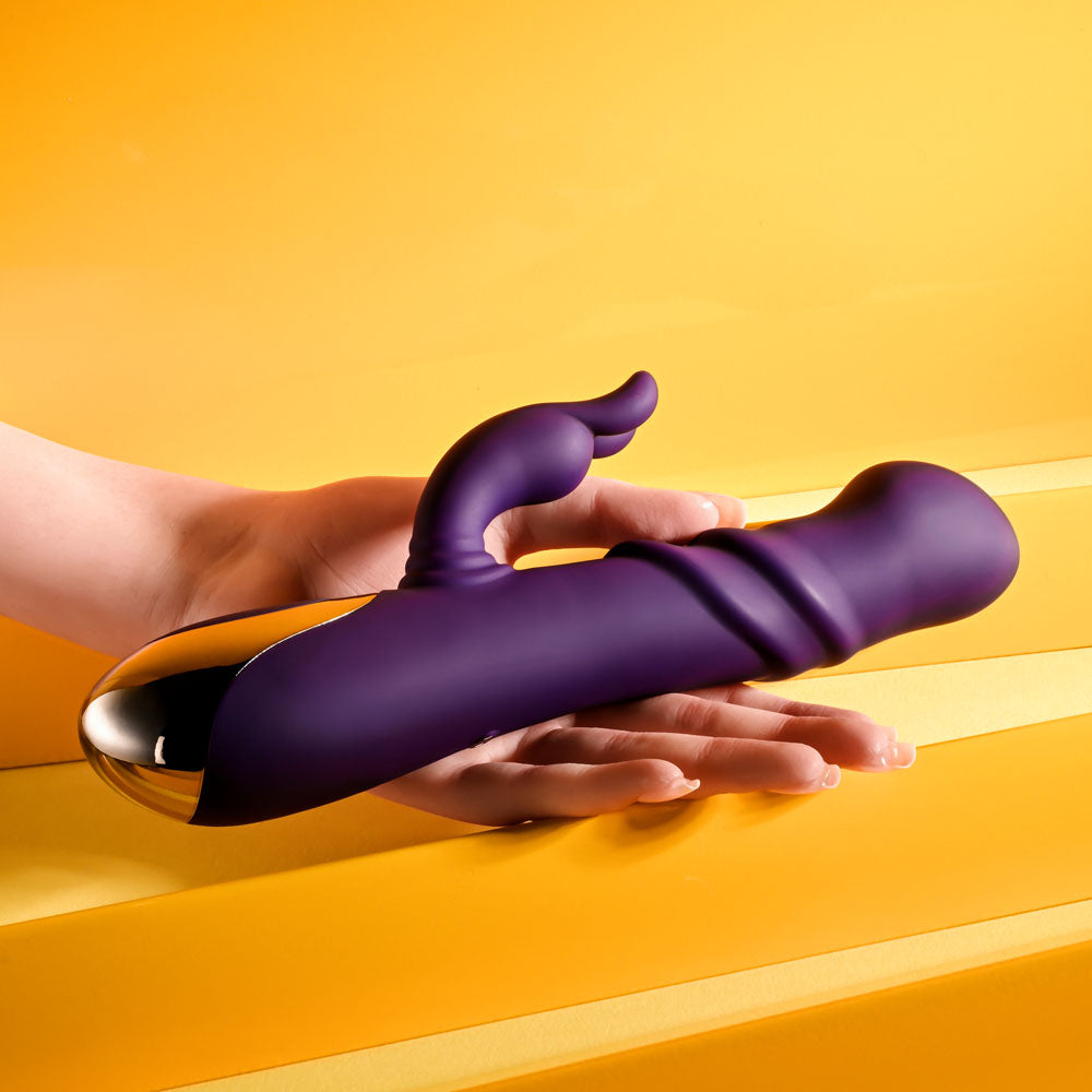 Playboy Pleasure Bunny Punch 24.4 cm Twirling Rabbit Vibrator