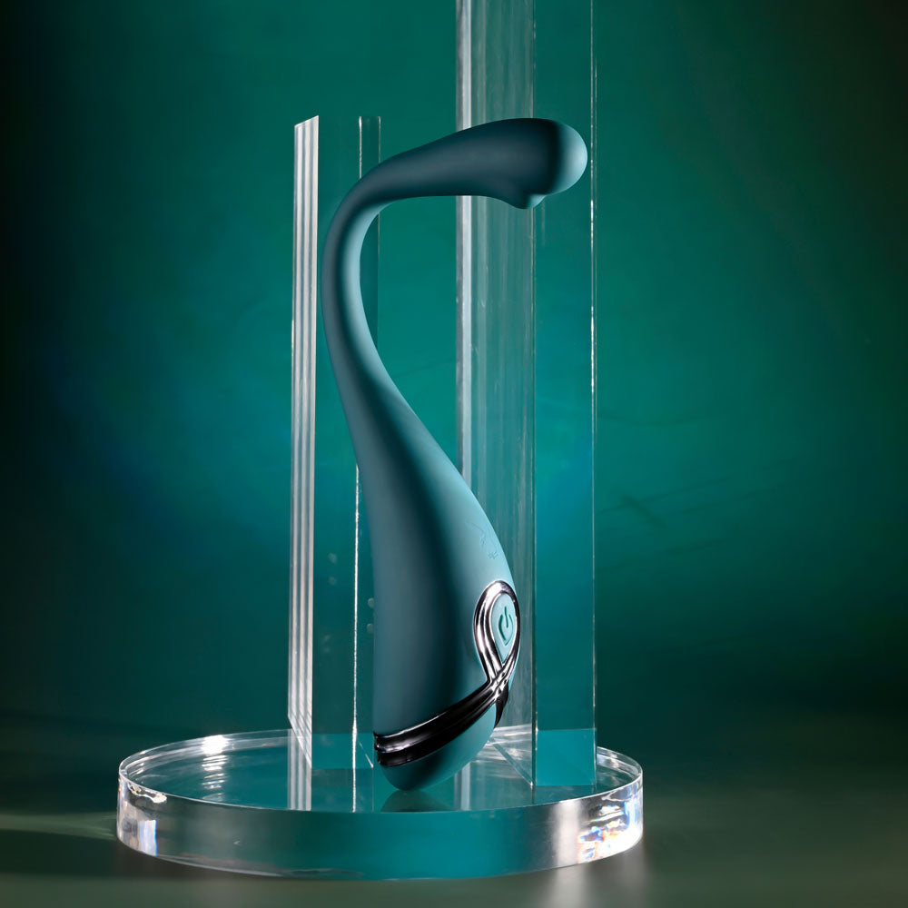 Playboy Pleasure Pinpoint Perfection – USB Rechargeable 19.3 cm Poseable Slim Vibrator