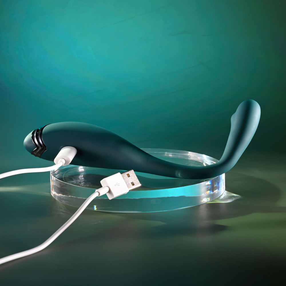 Playboy Pleasure Pinpoint Perfection – USB Rechargeable 19.3 cm Poseable Slim Vibrator