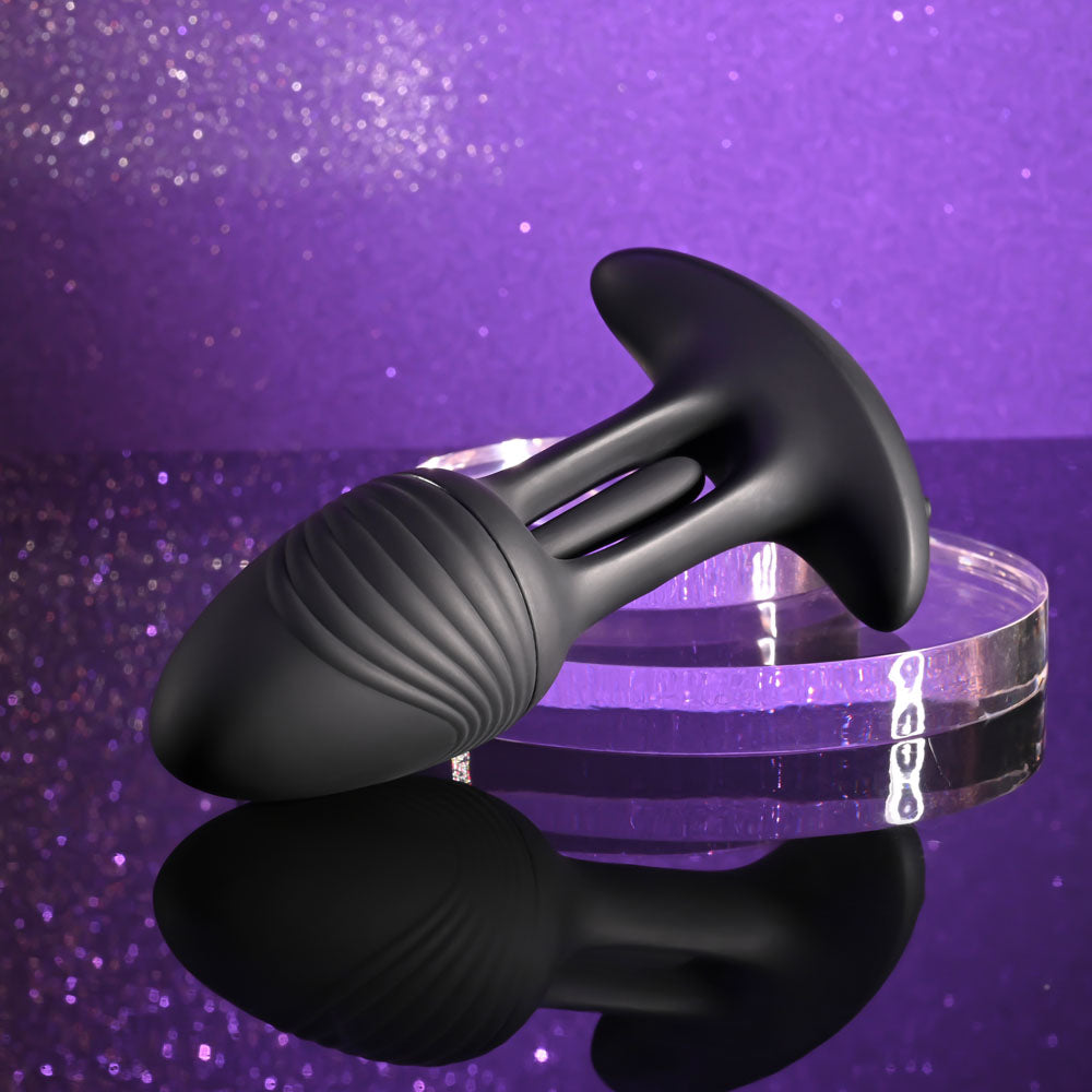 Playboy Pleasure Rim Shot – 11.4 cm USB Rechargeable Vibrating Butt Plug