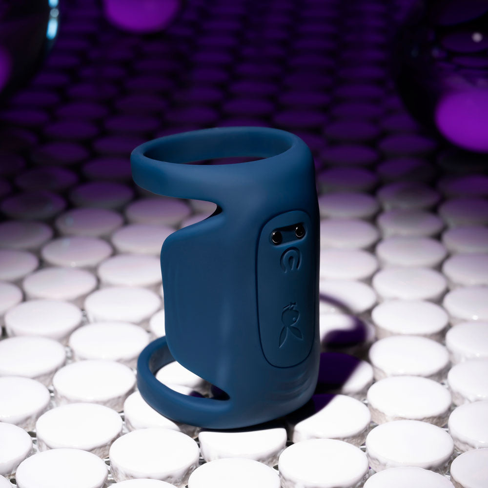 Playboy Pleasure Jet Pack Dark Vibrating Penis Harness
