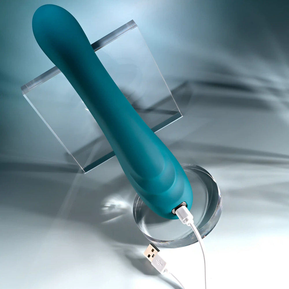 Playboy Pleasure Aurelie 22.7 cm Vibrator with Internal Flicker for G-Spot Stimulation