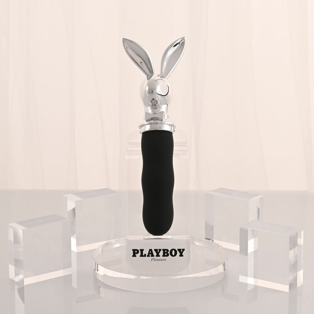 Playboy Pleasure Bunny On The Go – USB-C Rechargeable 18.6 cm Vibrator