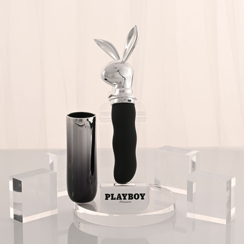 Playboy Pleasure Bunny On The Go – USB-C Rechargeable 18.6 cm Vibrator