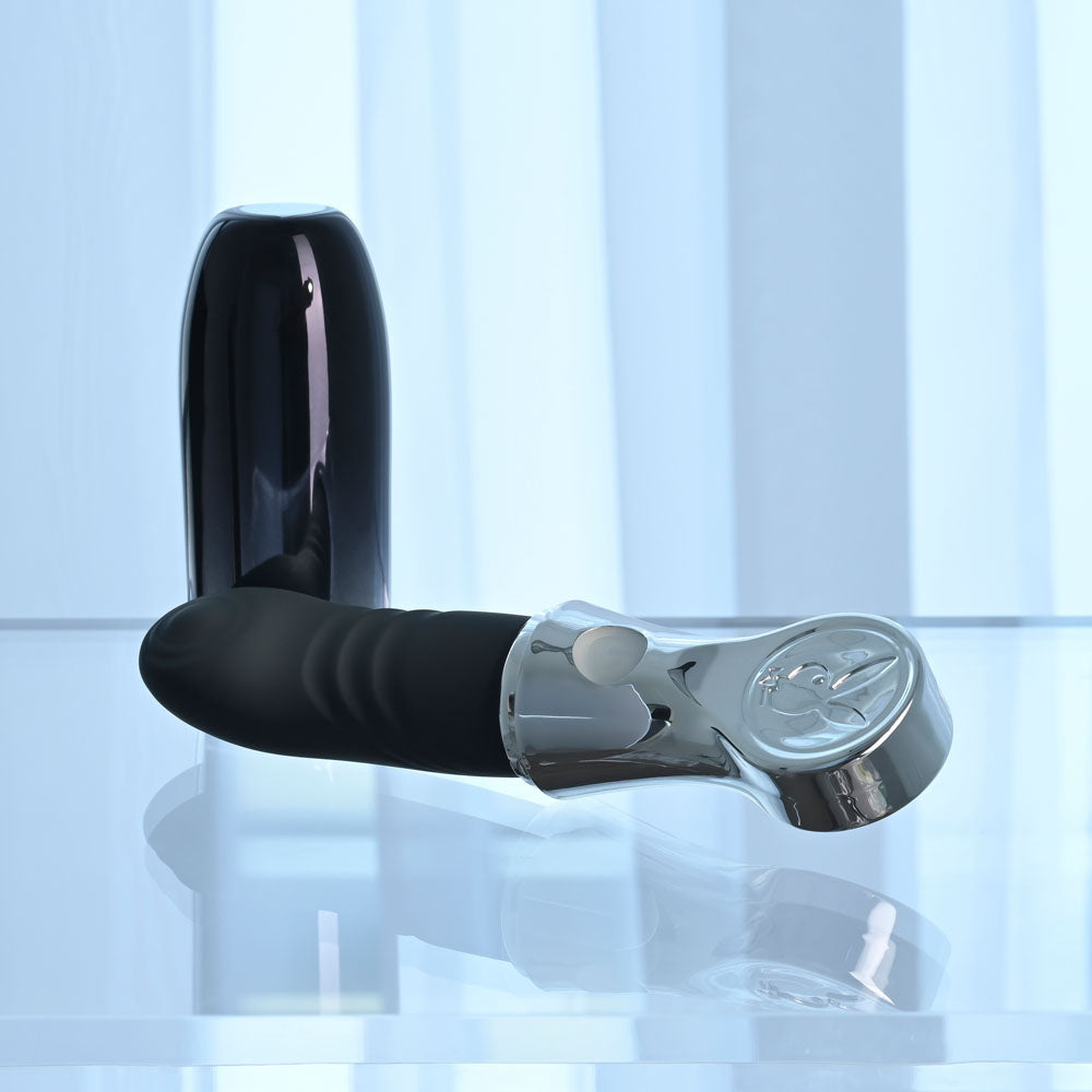 Playboy Pleasure Bon Voyage – USB-C Rechargeable 18.7 cm Tapping Vibrator