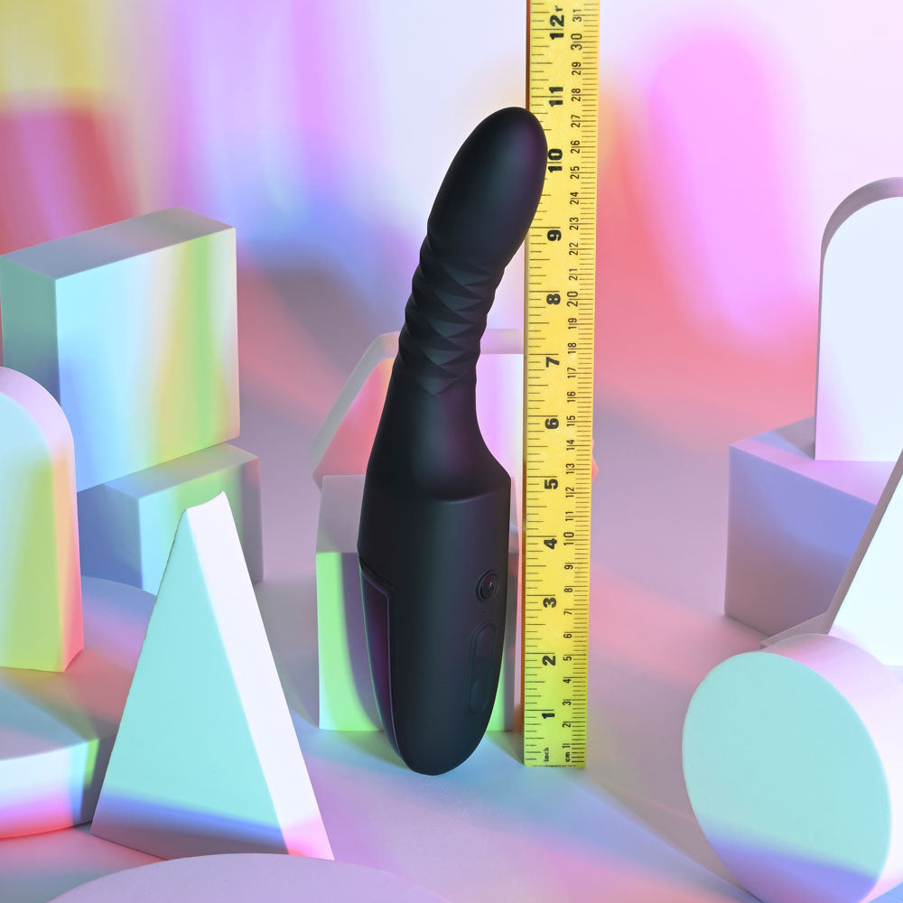 Playboy Pleasure Overdrive – 28.2 cm USB Rechargeable Thrusting Vibrator