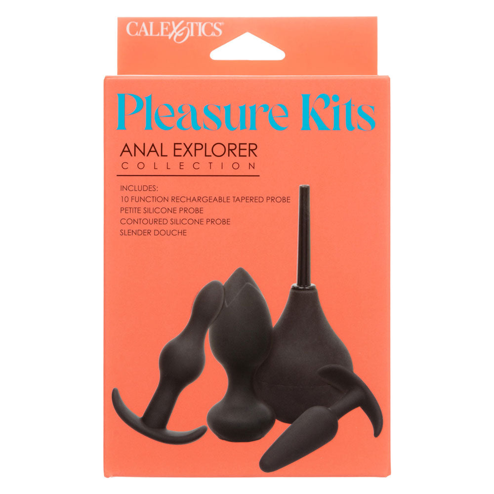 Pleasure Kits Anal Explorer Collection (Black) – Anal Toy Kit