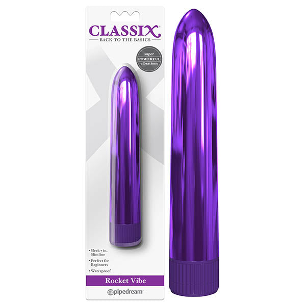 Classix Metallic Rocket Vibe – 7 Inch Vibrator