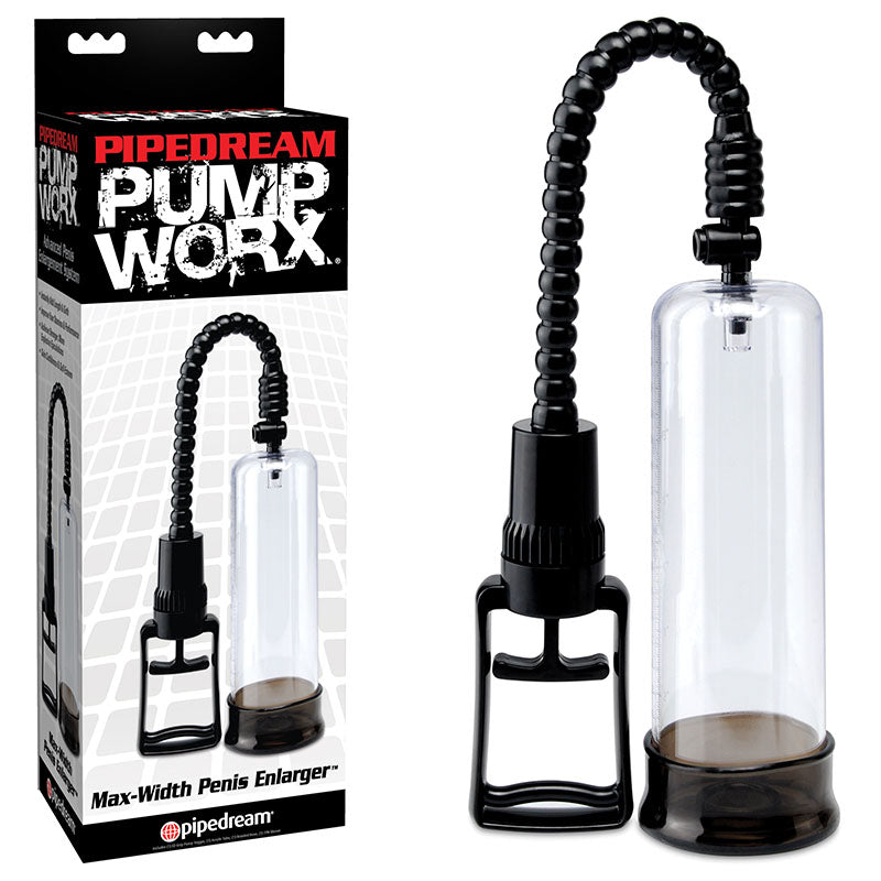 Pump Worx Max-Width (Black) – Penis Pump