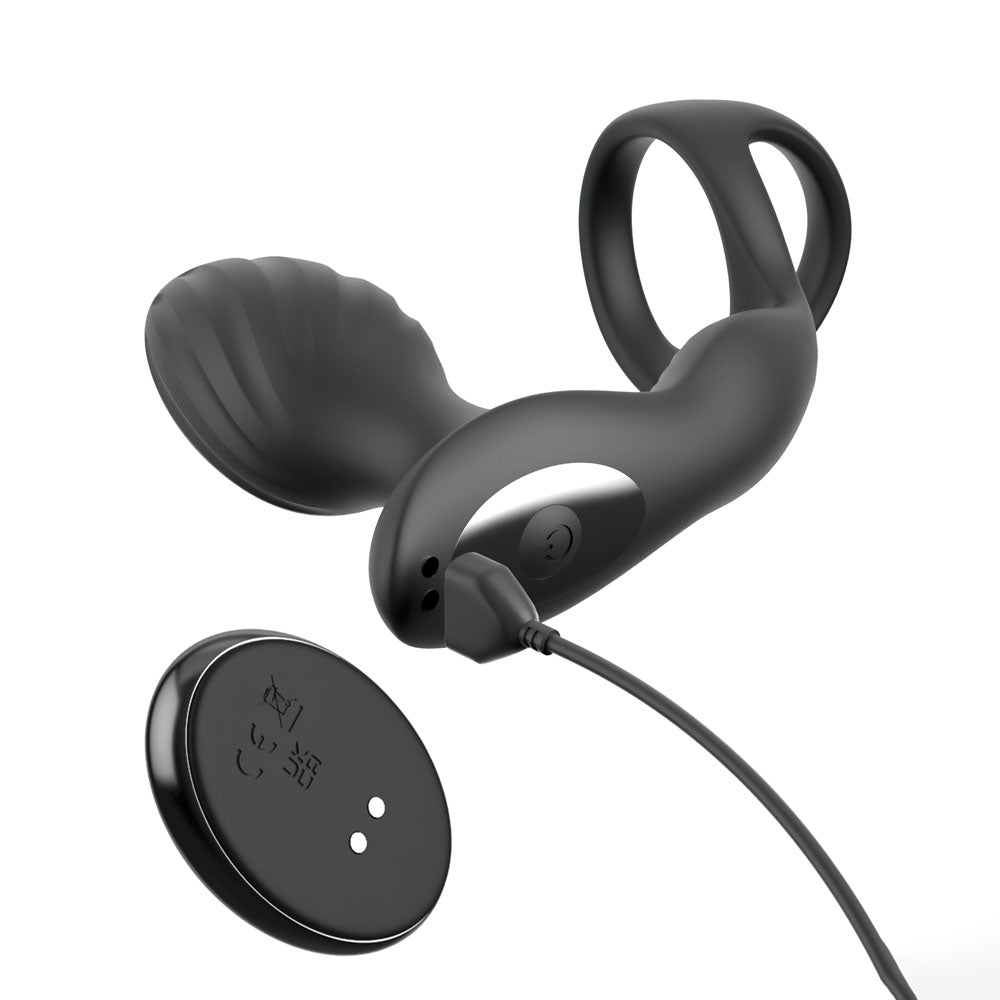 Anal Fantasy Elite Collection Ass-Gasm Gyro-Milk Pro (Black) – Prostate Massager