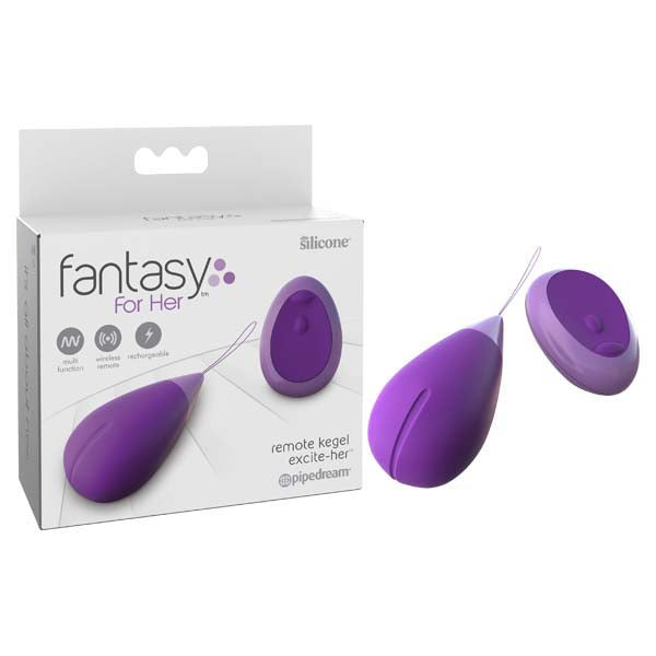 Fantasy For Her Kegel Excite-Her – USB Rechargeable Remote-Controlled Kegel Trainer