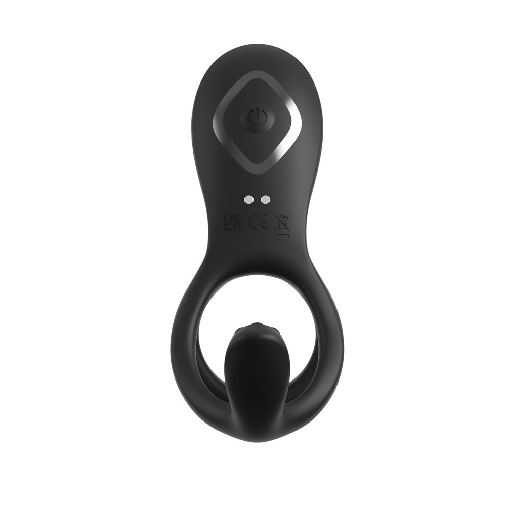 Fantasy C-Ringz Ultimate Couples Cage – USB Rechargeable Triple Motor Vibrating Cock Ring Cage