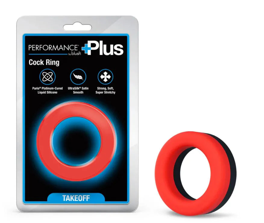 Performance Plus Takeoff (Red/Black) – Silicone Support Ring