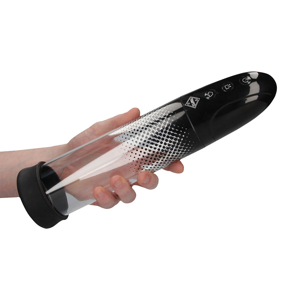 Luv Pump Automatic Rechargeable Silicone Pump – 7.8 Inch Cylinder Pump