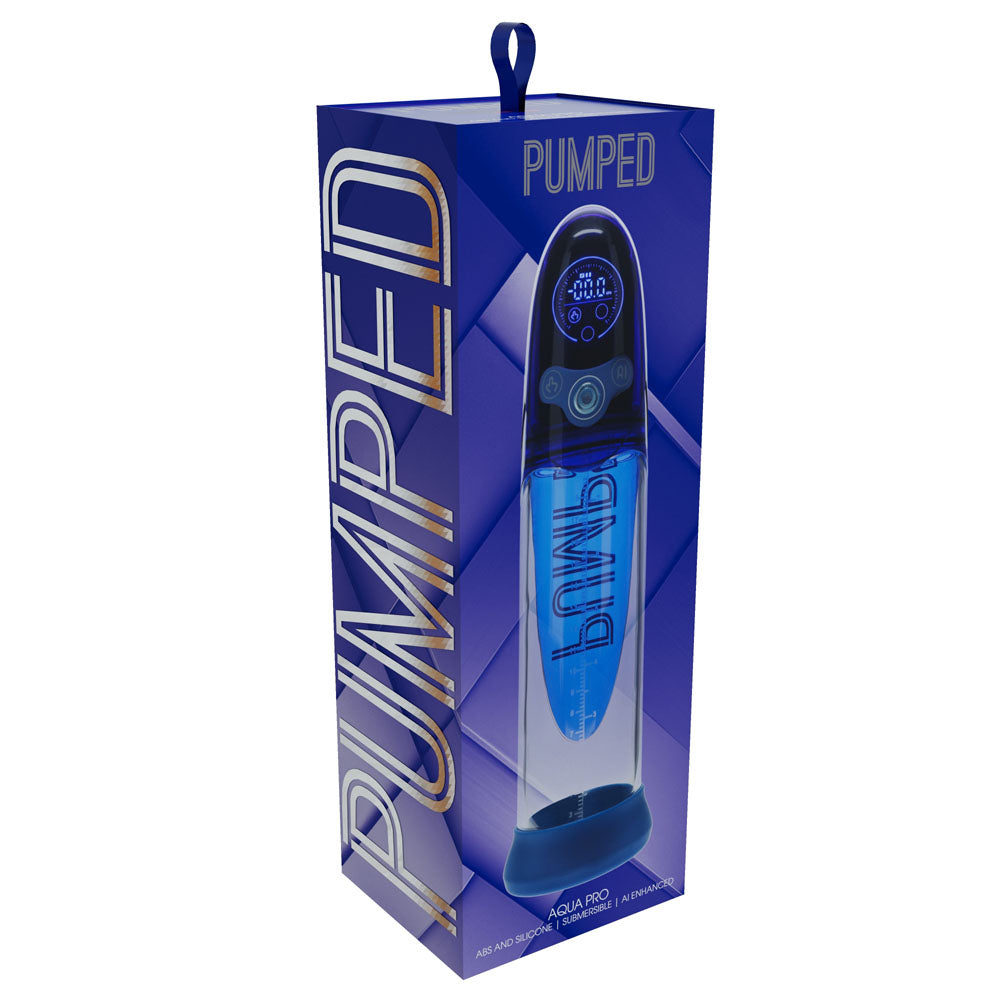 Pumped Aqua Pro Auto Penis Pump AI Tech - 20cm