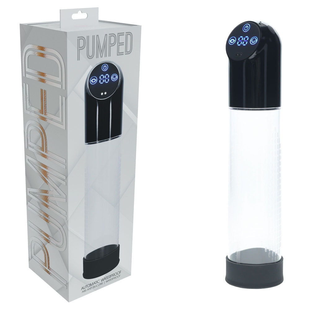 Pumped Automatic Waterproof Penis Pump - 20cm Insertable
