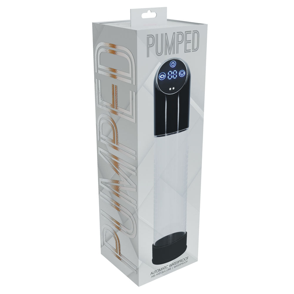 Pumped Automatic Waterproof Penis Pump - 20cm Insertable