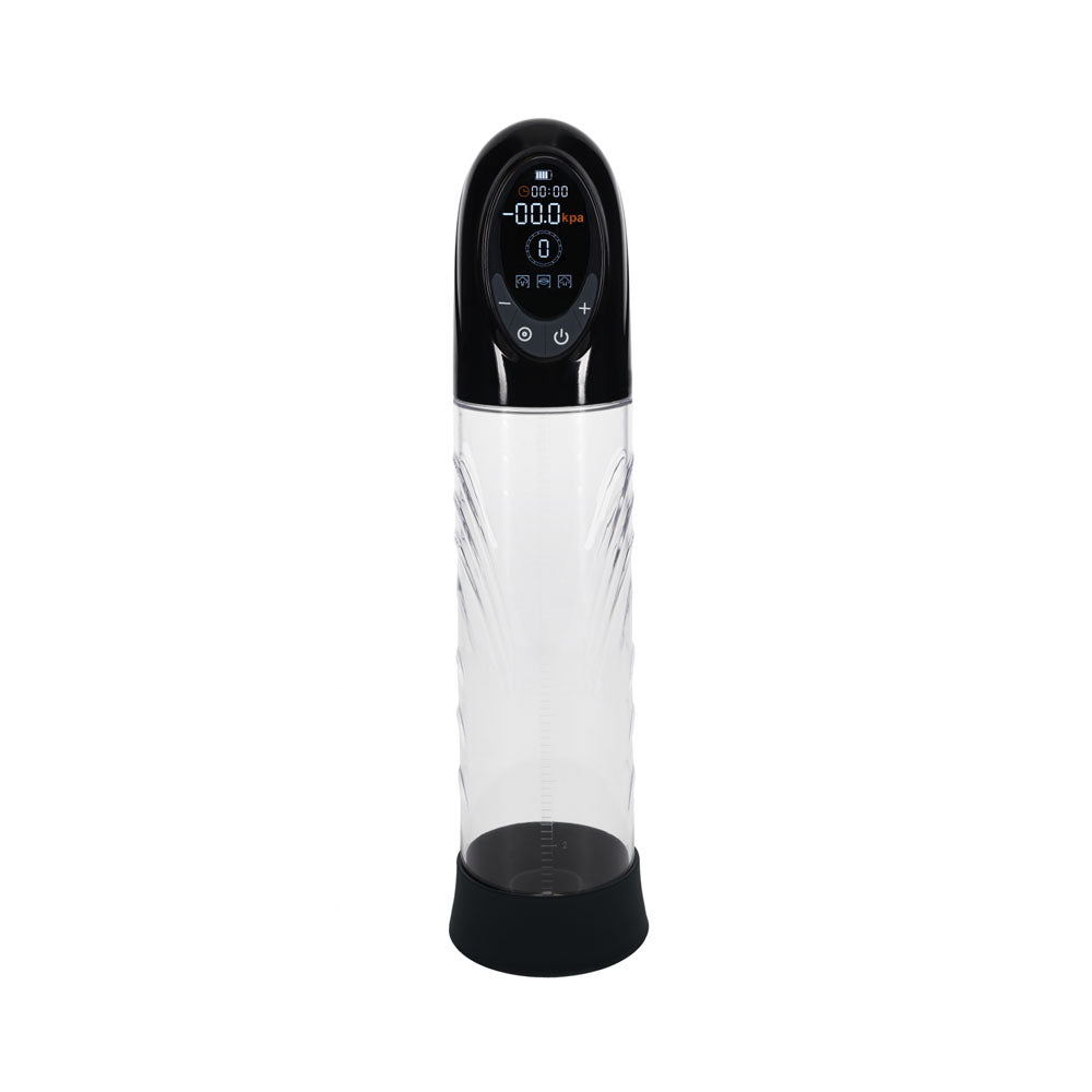 Pumped Cyberpulse Automatic Penis Pump Clear - 21cm insertable
