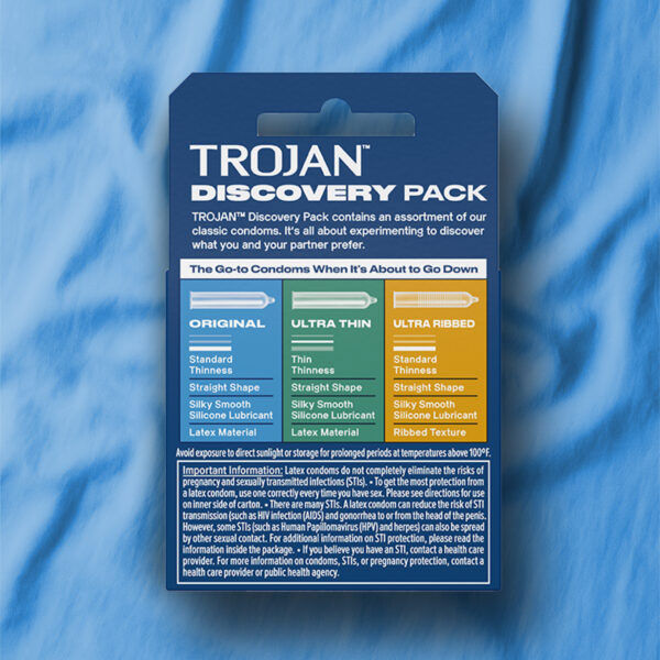 Trojan Discovery Pack 3 Count – Condom Pack