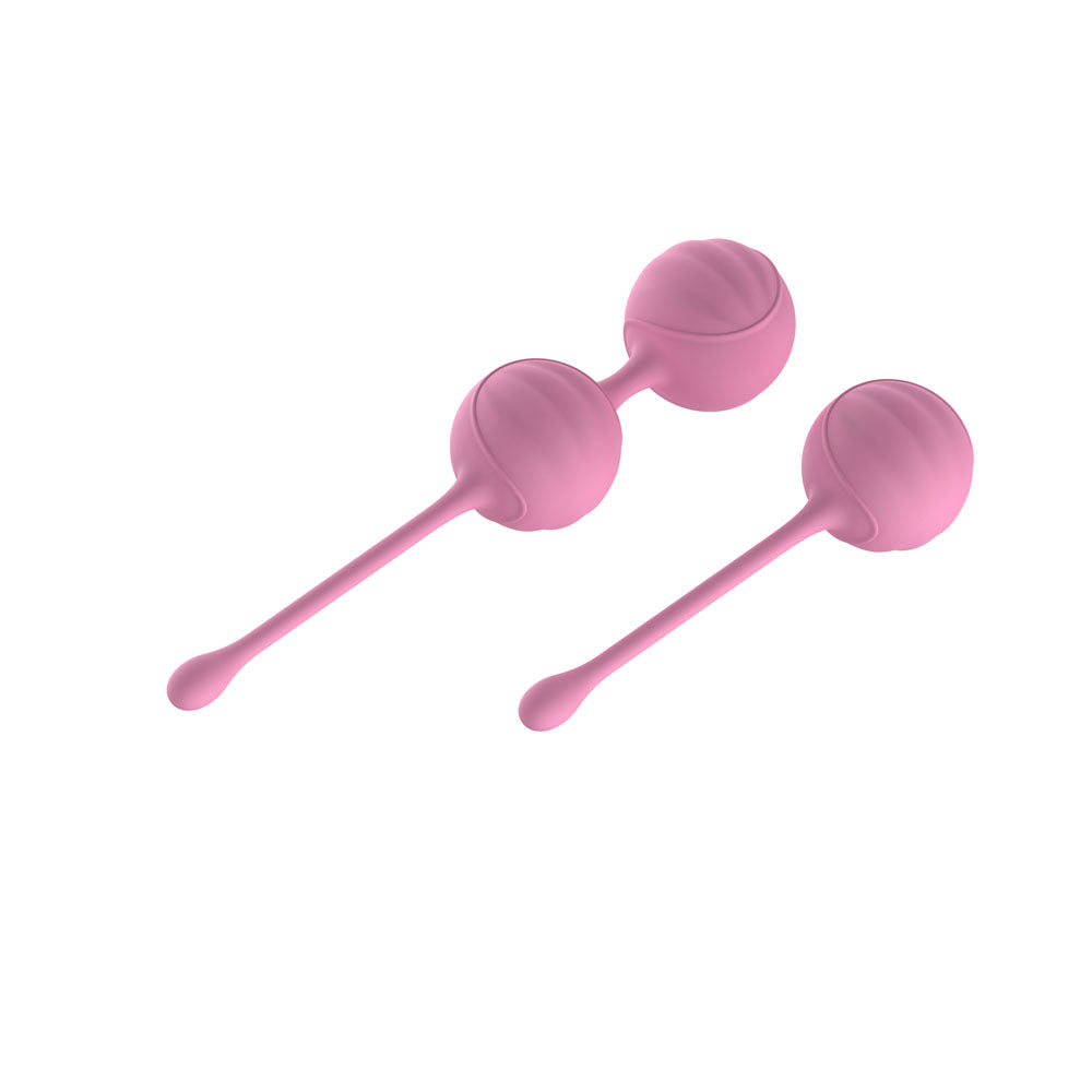 Passion Play Silicone Kegel Ball Set – Beginner-Friendly Kegel Balls Set of 2